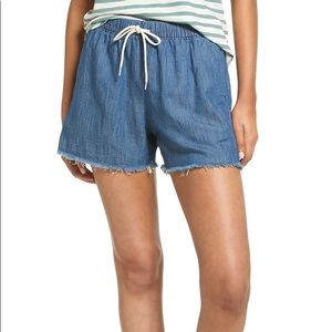 Madewell chambray shorts